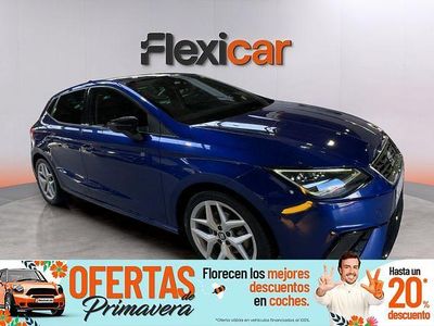 Usado Seat Ibiza FR 115 CV (84 kW) 2019 Azul Utilitario