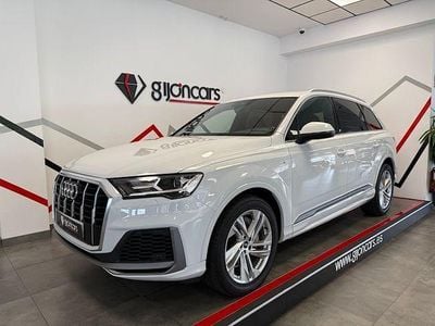 Blanco Usado 2020 Audi Q7 S-Line SUV | 49.900 € (Precio justo)