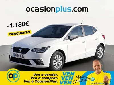 Usado Seat Ibiza Style 90 CV (66 kW) 2021 Blanco Utilitario