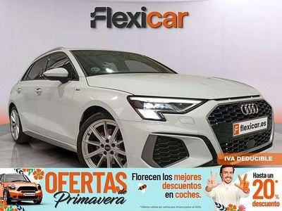 Usado Audi A3 Sportback S-Line 150 CV (110 kW) 2021 Blanco Utilitario