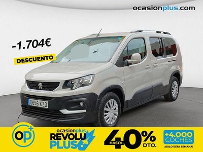 Usado Peugeot Rifter Active 131 CV (96 kW) 2019 Gris Monovolumen