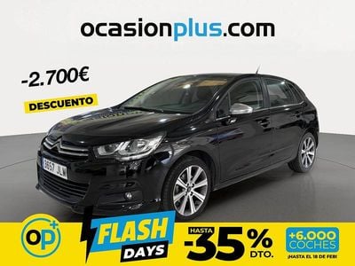 Usado Citroën C4 Feel 120 CV (88 kW) 2016 Negro Utilitario