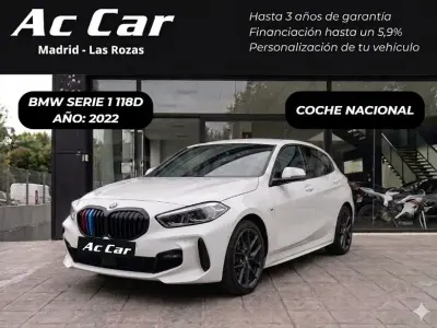 Usado BMW 118 150 CV (110 kW) 2022 Blanco Utilitario