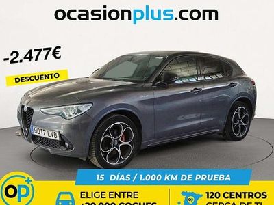 Negro Usado 2021 Alfa Romeo Stelvio Veloce SUV | 24.773 € (Buen precio)