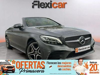 Usado Mercedes C300 245 CV (180 kW) 2018 Gris Descapotable
