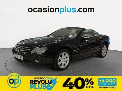 Usado Mercedes SL500 306 CV (225 kW) 2007 Negro Descapotable