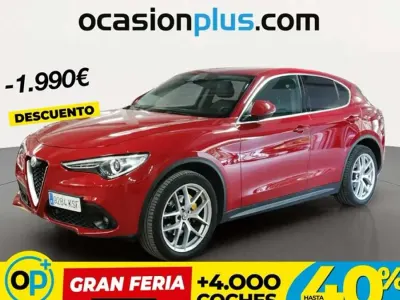 Usado Alfa Romeo Stelvio Executive 209 CV (153 kW) 2018 Rojo SUV