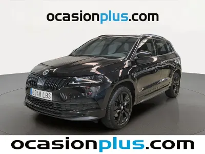Usado Skoda Karoq SportLine 150 CV (110 kW) 2019 Negro SUV