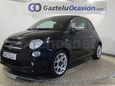 Usado Fiat 500S S 95 CV (69 kW) 2014 Negro Berlina