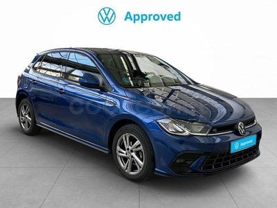 Usado VW Polo R-line 95 CV (69 kW) 2022 Azul Utilitario