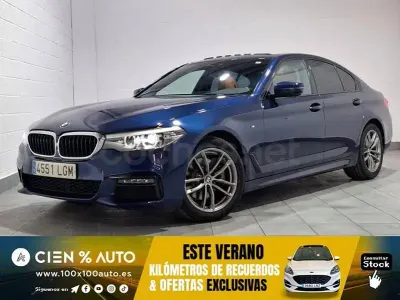 Usado BMW 520 184 CV (135 kW) 2020 Azul Berlina