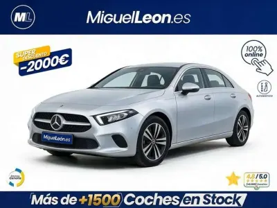 Usado Mercedes A250 218 CV (160 kW) 2022 Plateado Berlina