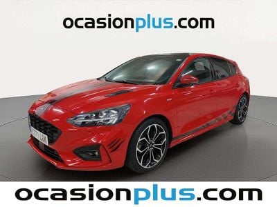 Usado Ford Focus ST-Line 125 CV (91 kW) 2019 Rojo Utilitario