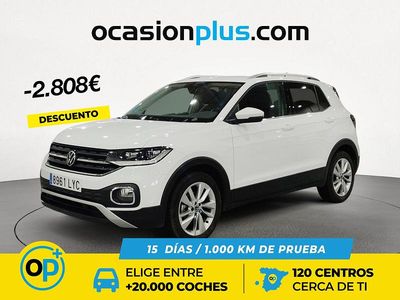 Blanco Usado 2022 VW T-Cross Sportline SUV | 20.990 € (Precio justo)