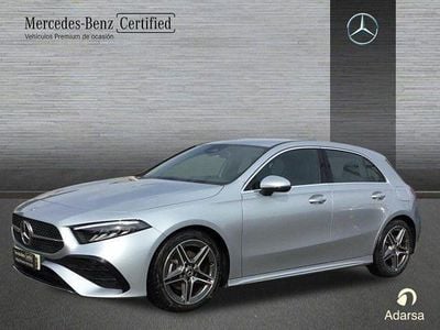 Usado Mercedes A200 AMG line 150 CV (110 kW) 2024 Plata hightech Berlina