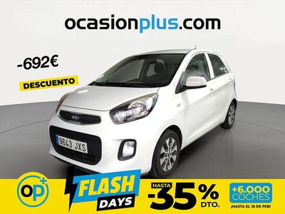 Usado Kia Picanto 66 CV (48 kW) 2017 Blanco Utilitario