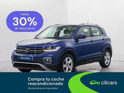 Usado VW T-Cross Sportline 110 CV (80 kW) 2022 Azul SUV
