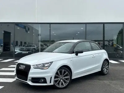 Usado Audi A1 S-Line 90 CV (66 kW) 2014 Blanco Utilitario