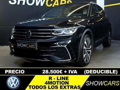 Käytetty VW Tiguan R-line 150 HP (110 kW) 2022 Musta Katumaasturi
