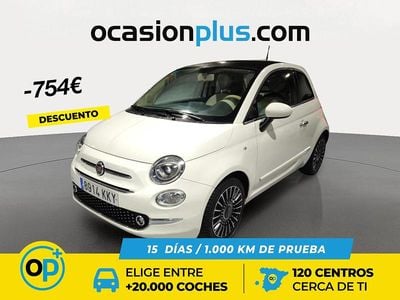 Blanco Usado 2018 Fiat 500 Lounge Utilitario | 8300 € (Precio justo)