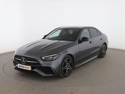 Usado Mercedes C200 AMG line 204 CV (150 kW) 2022 Gris Berlina
