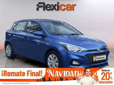 Azul Usado 2019 Hyundai i20 Berlina | 11.990 € (Un poco caro)