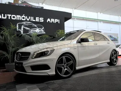 Usado Mercedes A250 AMG line 211 CV (155 kW) 2014 Blanco Utilitario