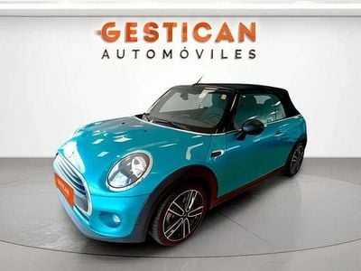 Azul Usado 2018 Mini One Cabriolet Descapotable | 13.990 € (Precio justo)