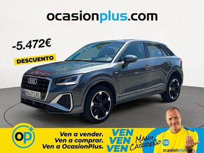 Usado Audi Q2 S-Line 116 CV (85 kW) 2021 Gris / plata SUV