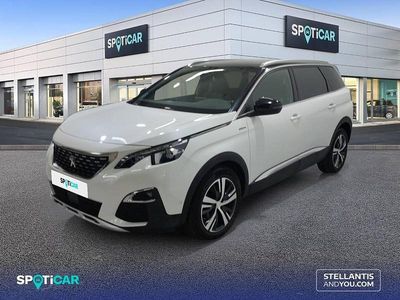 Usado Peugeot 5008 GT-line 130 CV (95 kW) 2020 Blanco SUV