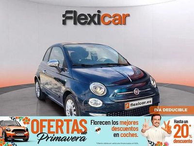 Usado Fiat 500C Dolcevita 71 CV (52 kW) 2022 Azul Descapotable