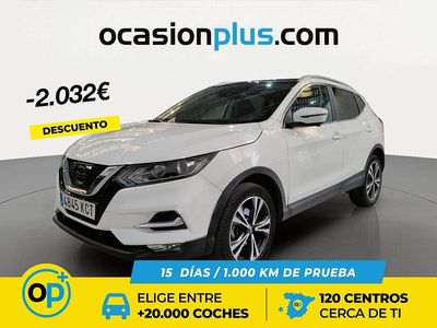 Usado Nissan Qashqai N-Connecta 115 CV (84 kW) 2017 Blanco SUV