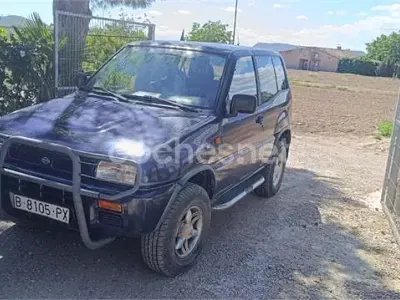 Usado Nissan Terrano 100 CV (73 kW) 1995 Azul SUV