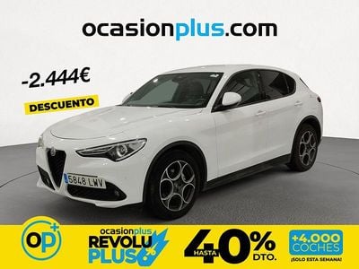 Usado Alfa Romeo Stelvio Sprint 160 CV (117 kW) 2022 Blanco SUV