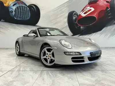 Usado Porsche 911 Carrera 4 Cabriolet 325 CV (239 kW) 2007 Gris / plata Descapotable