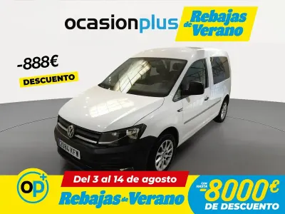 Usado VW Caddy 75 CV (55 kW) 2017 Blanco Monovolumen