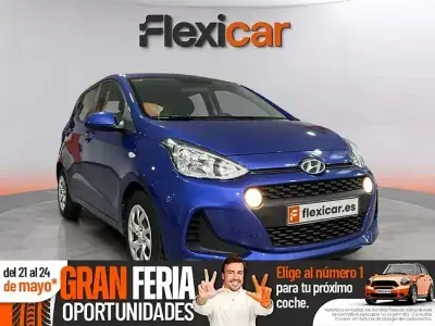 Usado Hyundai i10 GO! 66 CV (48 kW) 2019 Azul Utilitario