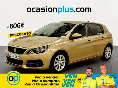 Usado Peugeot 308 Style 130 CV (95 kW) 2018 Marrón Berlina