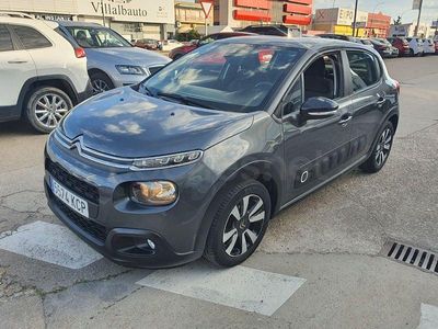 Usado Citroën C3 Feel 99 HP (72 kW) 2017 Cinzento Sedan