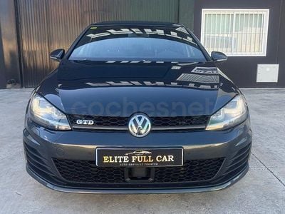 Usado VW Golf VII GTD 184 CV (135 kW) 2014 Negro Berlina