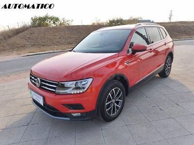 Begagnad VW Tiguan Allspace Advance 150 HK (110 kW) 2021 Orange SUV