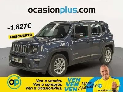Usado Jeep Renegade Limited 129 CV (94 kW) 2024 Azul SUV