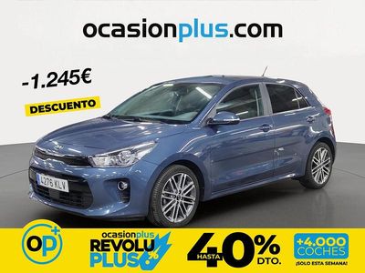 Usado Kia Rio 100 CV (73 kW) 2018 Azul
