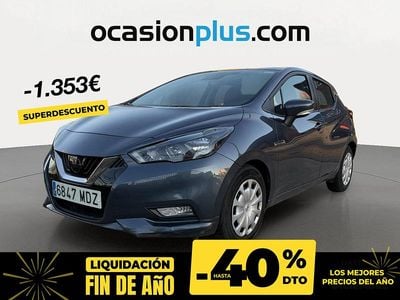 Gris Usado 2023 Nissan Micra Acenta Berlina | 12.690 € (Precio justo)