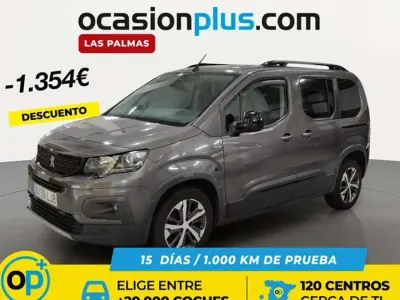 Begagnad Peugeot Rifter GT-line 99 HK (72 kW) 2020 Grå Minibuss