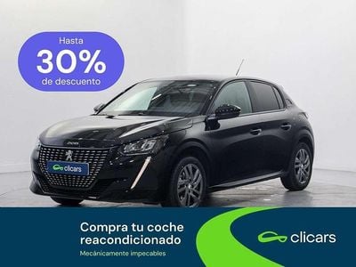 Usado Peugeot 208 Active 102 CV (75 kW) 2022 Negro Utilitario