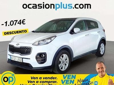 Usado Kia Sportage 116 CV (85 kW) 2017 Blanco SUV