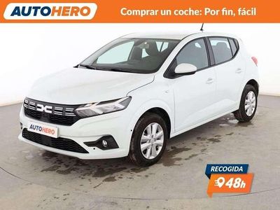 Usado Dacia Sandero Expression 91 CV (66 kW) 2024 Blanco Utilitario