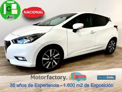 Brugt Nissan Micra N-Connecta 90 HK (66 kW) 2019 Hvid Hatchback