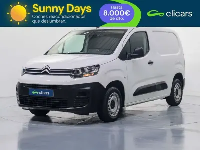 Usado Citroën e-Berlingo 102 CV (75 kW) 2022 Blanco Van